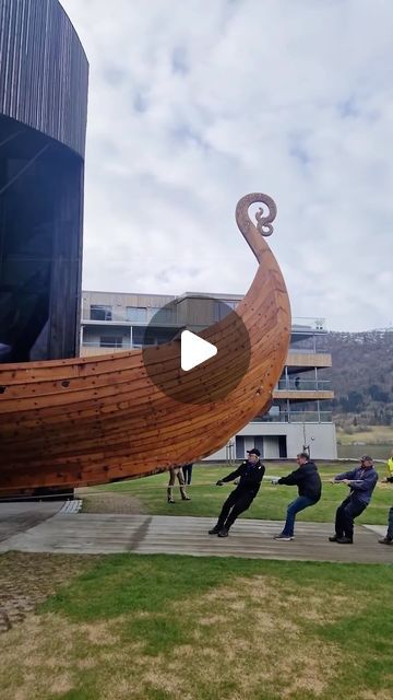 Nordic Sisterhood on Instagram: "Behold the world’s largest Viking ship 
🎥 @sagastad_official" Nordic Sisterhood, Viking Ship, April 25, Vikings, The World, On Instagram, Instagram