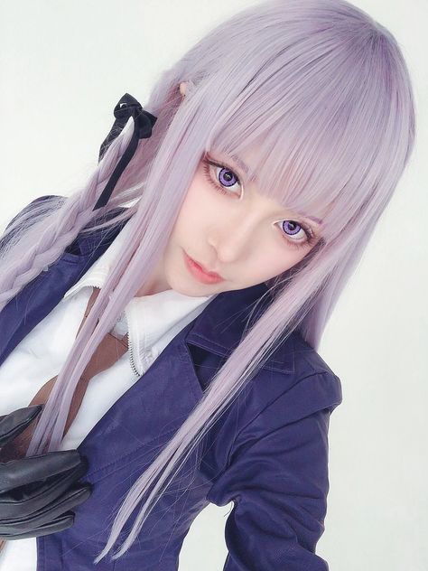 Kyoko Kirigiri Cosplay, Kirigiri Cosplay, Danganronpa Thh, Danganronpa Cosplay, Kyoko Kirigiri, Cheap Cosplay, Byakuya Togami, Closet Cosplay, Trigger Happy Havoc