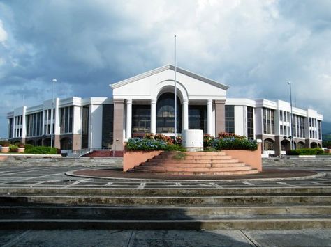 New Municipal Hall ~ Calamba, Laguna, Philippines (masuzettereyes) Municipal Hall Design, Calamba Laguna, Municipal Hall, Hall Architecture, Laguna Philippines, Philippines House, Philippines House Design, Philippine Houses, Hall Design