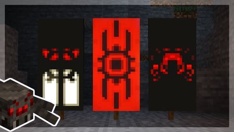 https://www.youtube.com/watch?app=desktop&v=ZOyZFfz4w48 Minecraft Banner Patterns, Minecraft Spider, Banner Patterns, Minecraft Banner, Minecraft Banner Designs, Minecraft Banners, Cool Minecraft Creations, Cool Minecraft, Minecraft Crafts