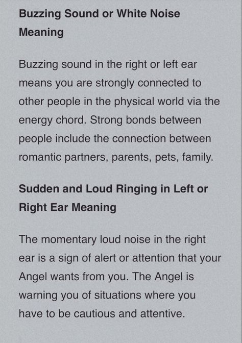 Low Pitch Ringing In Right Ear Spiritual, Left Ear Ringing Spiritual Meaning, High Pitch Ringing Left Ear Spiritual, Ringing In The Right Ear Spiritual, Loud Ringing In Right Ear Spiritual, Basement Kids, Beading Native, Angel Aura Crystal Meaning, Spirit Guide Signs