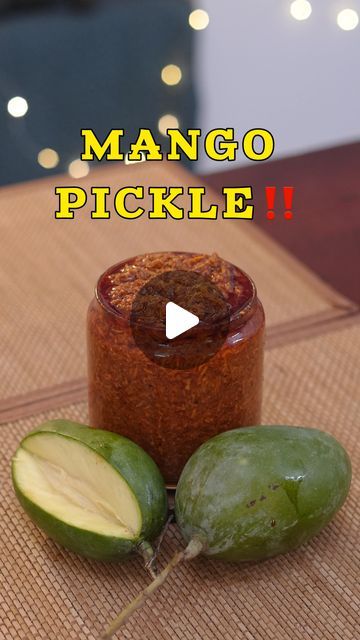 Bharathicooks ™ By Ramya on Instagram: "Raw Mango Pickle Recipe‼️
@bharathiyam_bharathicooks 

Raw Mango Pickle | Andra Pickle | Pickle Recipe | South Indian | Mango Pickle | Instant Pickle | Traditional Recipe | Simple Recipe | Bachelor Cooking | Meal Prep Ideas | Easy Recipe | Recipe Video | Tamil Videos 

Happy to share Amma’s Recipe with you ❤️
Serve and Enjoy!!

Follow @bharathicooks for more updates.
Follow @bharathicooks for more updates.

Strictly No Repost 🚫

#bharathicooks #pickle #mangopickle #entrepreneur #tamilvideo #chennai #recipe #chennaifoodguide #trending #fashion #model #food #foodie #budget #viral #easyrecipes #delicious #musttry #creative #creamy #foodreview #foodblogger #foodgasm #chef #reels #recipe #style #bollywood #tamil #foodlover" Mango Pickles Indian, Raw Mango Pickle Recipe, Mango Pickle Recipes Indian, Raw Mango Recipes Indian, Mango Recipes Indian, Raw Mango Pickle, Indian Pickle Recipe, Pickle Mango Recipe, Pickled Mango