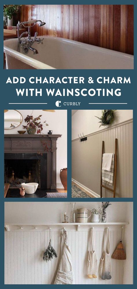 Transform your boring walls with these beautiful wainscoting ideas! Whether you're drawn to classic paneling or modern designs, discover how wainscoting can add architectural interest to any room. #WainscotingIdeas #HomeDecor #DIYDesign Small Toilet Decor, Wall Moulding Panels, Faux Wainscoting, Wainscoting Ideas, Beadboard Wainscoting, Wall Paneling Diy, Interior Design Games, Diy House Renovations, Accent Walls In Living Room