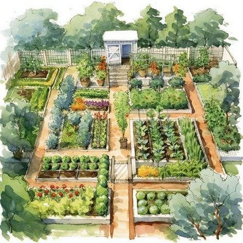 Vege Garden Design, Vege Garden Ideas, Garden Ideas Large, Garden Map, Boxwood Garden, Orchard Garden, Backyard Garden Layout, Farm Layout, Vegetable Garden Planning