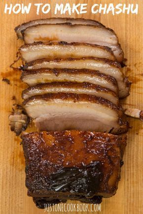 Pork Belly For Ramen, Chashu Pork Recipe, Japanese Braised Pork Belly, Pork Ramen Recipe, Chashu Pork, Ramen Toppings, Pork Ramen, Just One Cookbook, Bowl Of Ramen