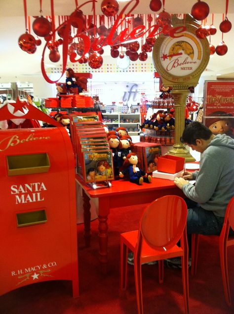 Anthony, from Make-A-Wish Metro NY, writes his letter to Santa at Macy's! Will you write yours? #MacysBelieve Santa Letter Writing Station, Santa Letter Writing, Buddy Elf, Mail Writing, Santa Mail, Writing Station, Letter To Santa, Buddy The Elf, Christmas Post