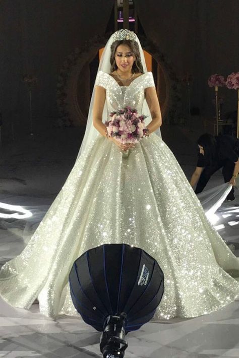 Twinkle Dress, Yousef Aljasmi, Cheap Bridal Dresses, Glitter Wedding Dress, Princess Bridal Gown, Special Occasion Gowns, Gothic Wedding Dress, Velvet Bridesmaid Dresses, Sparkle Wedding Dress