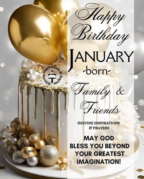 Happy Birthday January, January Born, Happy Birthday Wishes Messages, Birthday Wishes Messages, Birthday Wishes For Myself, High School Reunion, January Birthday, Birthday Wish, January 25