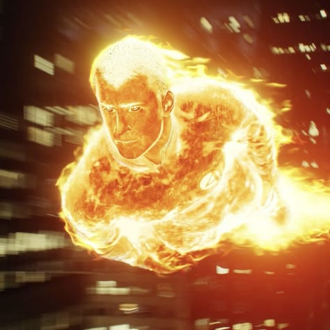 Human Torch Fantastic Four 2005, Fantastic Four Movie, Jeremiah Johnson, Action Movie Stars, Doug Jones, Human Torch, John Krasinski, Marvel Films, Andrew Garfield