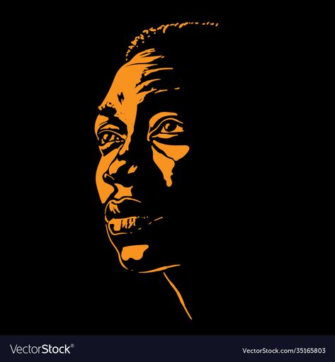 African Man Portrait, Adobe Illustrator Portrait, African Drawings, Portrait Silhouette, Salon Logo Design, Drawing Face, Man Portrait, African Art Paintings, Silhouette Portrait