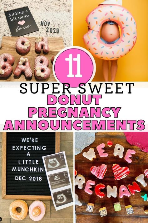 Donut Pregnancy Announcement Work, Eating For Two Pregnancy Announcement, We Donut Know What It Is Gender Reveal Decoration, Donut Baby Announcement, How To Announce Pregnancy To Friends, Ice Cream Pregnancy Announcement, Dessert Pregnancy Announcement, Best Friend Baby Announcement, Pregnancy Announcement To Coworkers