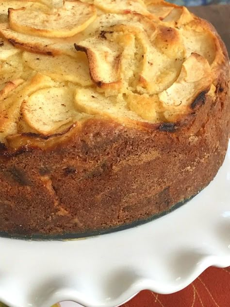 Tuscan Apple Cake - Proud Italian Cook Tuscan Apple Cake, Flour Bakery Recipes, Italian Apple Desserts, Italian Apple Cake Recipe, Italian Apple Cake, Camp Deserts, Tuscan Desserts, Apple Cake Recipes Moist, Apple Receipts