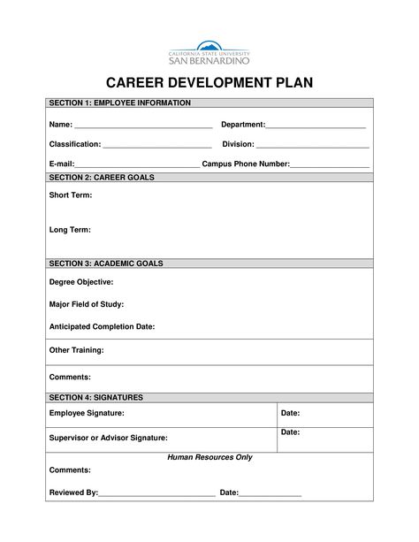 Employee Career Development Plan - How to create an employee Career Development Plan? Download this Employee Career Development Plan template now! Career Development Plan Template, Career Plan Template, Career Plan Example, Development Plan Template, Professional Development Plan, Career Plan, Career Development Plan, Senior Ads, Radical Expressions