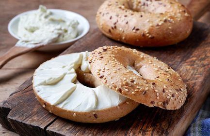 You searched for Cream cheese - Farm Flavor Bagel With Cream Cheese, Neufchatel Cheese, Plain Bagel, Dairy Free Cream Cheese, Best Bagels, Bagel Cream Cheese, Make Cream Cheese, Philadelphia Cream Cheese, Bagel Shop