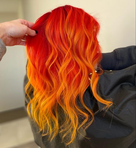 Red Orange Yellow Hair Short, Red Orange Yellow Hair, Yellow And Red Hair, Orange And Red Hair, Red Yellow Hair, Red And Yellow Hair, Yellow Orange Hair, Orange And Yellow Hair, Orange Yellow Hair