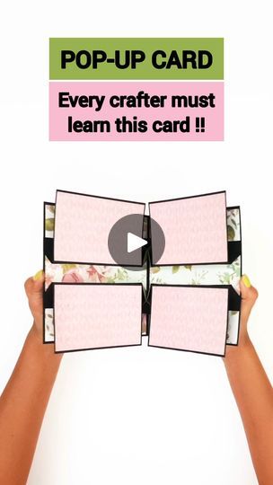 300K views · 3.7K reactions | Looking for scrapbook card tutorial? | Srushti Patil | Justh · Chor Bendy Cards, Pop Up Flower Cards, Popup Cards, Interactive Card, Moving Cards, Paper Pop, Card Making Tips, Scrapbook Tutorial, Scrapbooking Techniques