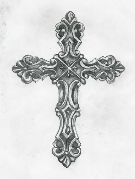 cross tattoo by Birdofflame.deviantart.com Christian Cross Tattoos, Christus Tattoo, Simple Cross Tattoo, Tattoo Son, Cross Drawing, Celtic Cross Tattoos, Cross Tattoos For Women, Cross Tattoo For Men, Cross Tattoos