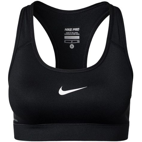 Nike Pro Bra ($35) ❤ liked on Polyvore featuring activewear, sports bras, tops, sports, underwear, bras, sports fashion, womens-fashion, nike sports bra and black sports bra Nike Pro Bra, Nike Sports Bra, Sports Fashion, Racerback Sports Bra, Nike Sports, Sporty Outfits, Black Sports Bra, Nike Outfits, Nike Pros