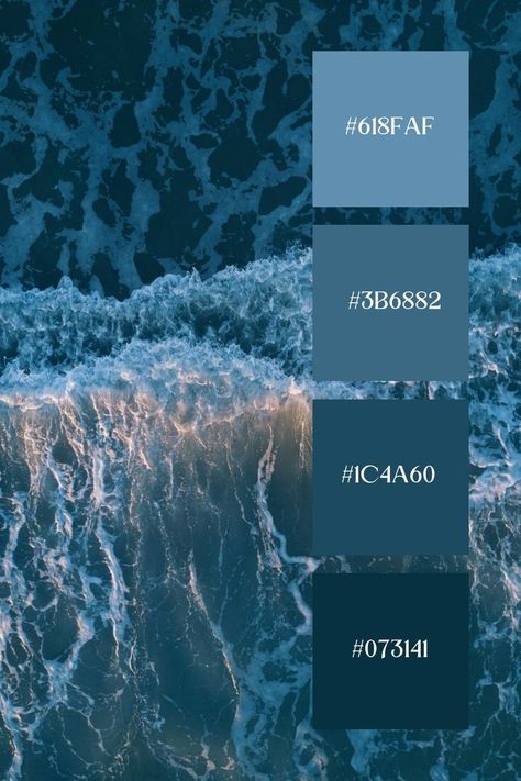 4 Color Combos, Ibis Paint Tutorial, Neptune Color, Color Scheme Generator, Ocean Color Palette, Blue Color Palettes, Pallet Color, Wardrobe Colors, Color Generator