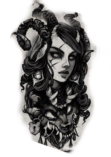 Satanic Tattoos, Backpiece Tattoo, Evil Tattoos, Back Piece Tattoo, Full Back Tattoos, Back Tattoos For Guys, Medusa Tattoo, Dark Art Tattoo, Back Tattoo Women