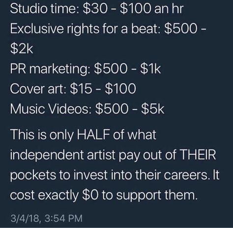 I always have to re share this here and there... always support independent creators!!! #rappers #producers Artist Management Music, Origami Dragons, Rap Ideas, Music Hacks, Artist Things, Music Suggestions, Audio Engineering, Writing Songs, Music Tips