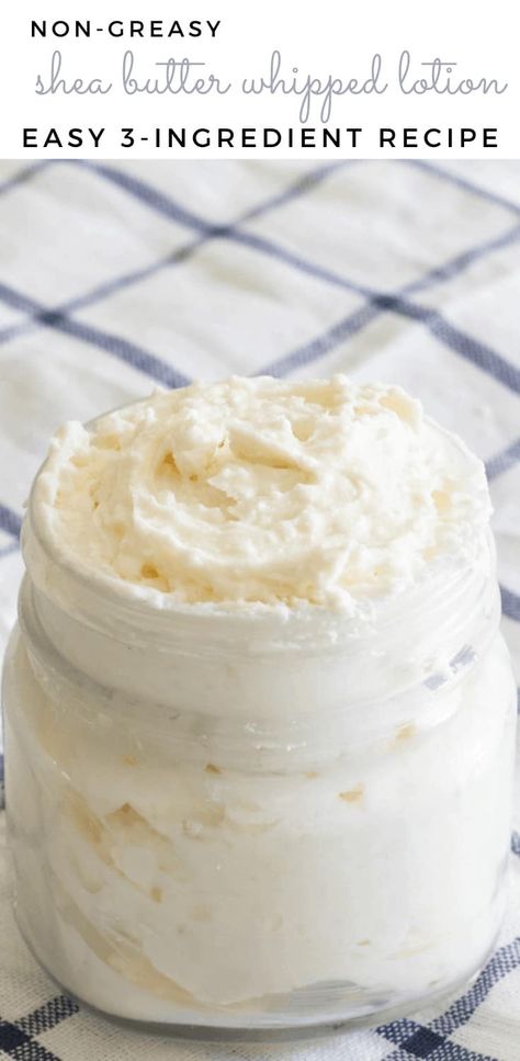 Shea Butter Lotion Recipe, Diy Body Butter Recipes, Homemade Lotion Recipe, Shae Butter, Shea Butter Recipes, Whipped Lotion, Homemade Body Butter, Shea Butter Lotion, Diy Body Butter