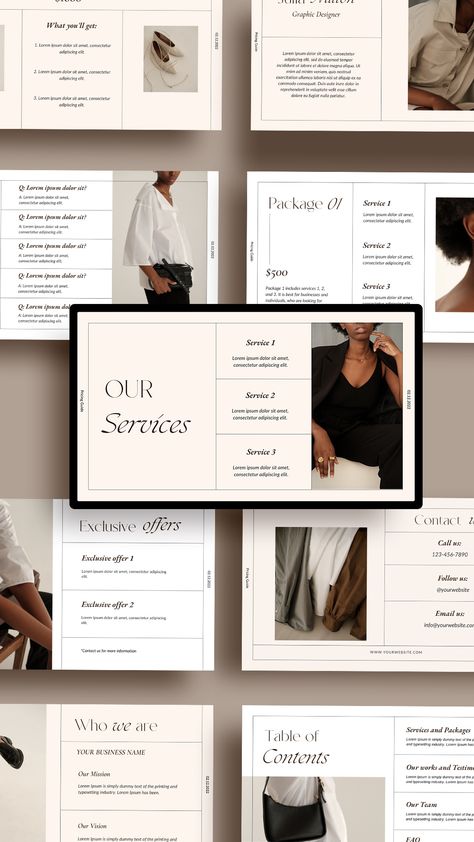 Elevate your business with our Aesthetic Pricing & Service Guide Canva template! This customizable template is perfect for entrepreneurs who want to present their services in a professional and visually appealing way. #pricingguid Pricing Guide Photography, Pricing Templates, Advertising Graphic Design, Pricing Guides, Pricing Guide, Photography Templates, Graphic Design Inspo, Minimal Aesthetic, Marketing Professional