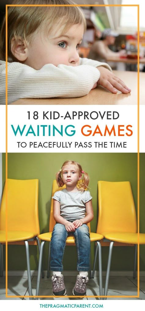 18 wonderfully fun and kid-approved waiting games you can pull out on the go to help pass the time when you're waiting with your kids. Waiting with kids can be hard, and sometimes painful, but these games make waiting with kids enjoyable and time passes much quicker. via @https://www.pinterest.com/PragmaticParent/ Quiet Games, Quiet Activities, Parenting 101, Good Parenting, Jena, Positive Parenting, Child Development, Raising Kids, Parenting Advice