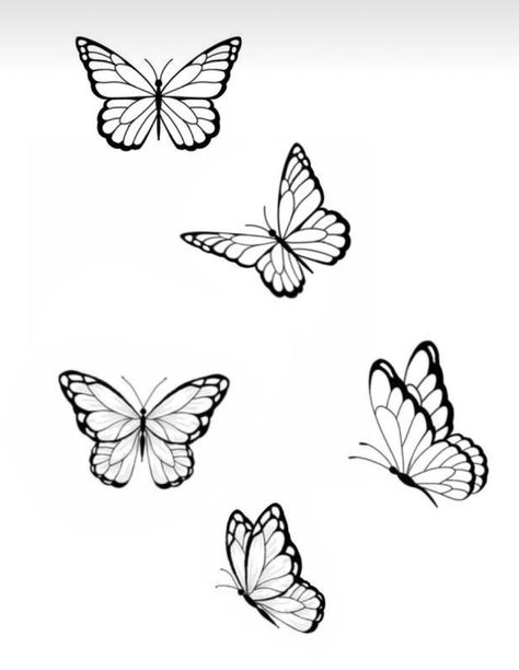 Butterfly Tattoo Stencil, Butterfly Stencil, Elbow Tattoos, Thigh Tattoos Women, Tattoo Stencil, Nature Drawing, Tattoo Stencils, Minimalist Tattoo, Thigh Tattoo