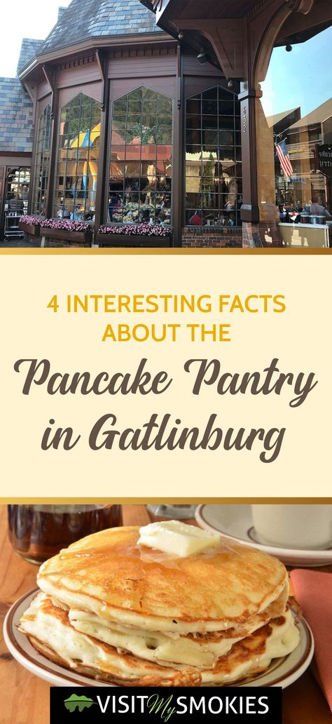 4 Interesting Facts About the Pancake Pantry in Gatlinburg Best Places To Eat In Gatlinburg Tn, Pancake Pantry Gatlinburg, Pancake Pantry Nashville, Gatlinburg Honeymoon, Gatlinburg Christmas, Tennessee Family Vacation, Gatlinburg Tennessee Vacation, Tennessee Mountains, Tennessee Road Trip