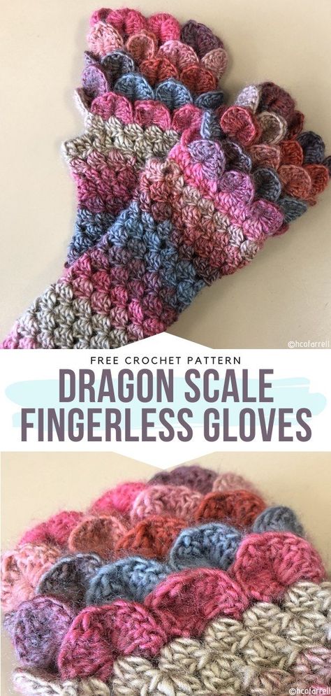 Crochet Dragon Scale Fingerless Gloves Free Pattern, Crochet Fingerless Gloves Dragon Scales, Crochet Dragon Fingerless Gloves Pattern, Dragon Scale Hat Crochet Pattern Free, Crochet Scale Gloves, Fingerless Gloves Crochet Free Pattern Crocodile Stitch, Crocodile Stitch Fingerless Gloves, Dragon Scale Fingerless Gloves Crochet, Crochet Crocodile Stitch Pattern Free