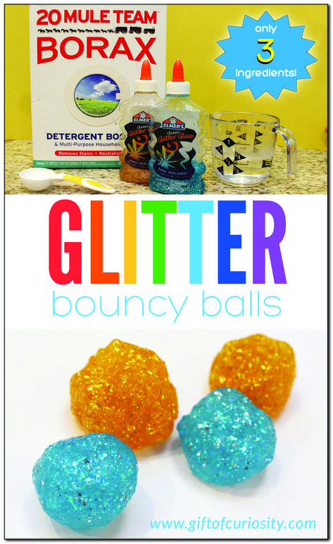 Glitter Bouncy Balls, Stem Activities Grades 3-5, Bouncy Ball Science Experiment, Sphere Preschool Activities, After School Enrichment Activities, Birthday Stem Activities, Cheap Stem Activities Elementary, 4h Demonstration Ideas Kids, Stem Activities For Elementary Kids