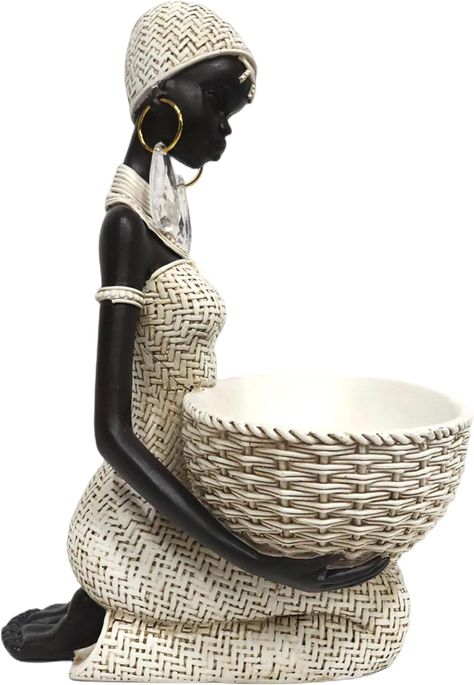 Amazon.com: Lescafita African Statues and Sculptures for Home Decor, Tribal Art Figurines for Living Room Decorations, Gold Vintage Aesthetic Ornament for Bookshelf and Tables, Housewarming Gifts for Women : Home & Kitchen Gold Vintage Aesthetic, African Statues, Art Figurines, Living Room Decorations, African Sculptures, African Home Decor, African Decor, Pasta Francesa, Bookshelf Decor