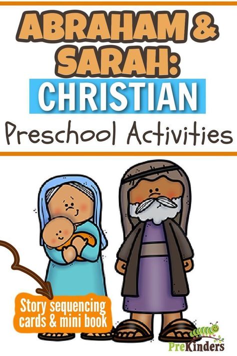 This is a great activity packet if you are wanting to teach about Abraham and Sarah! PreKinders has given a great many activities to choose from while teaching this lesson to your kids. Such an easy and fast lesson to put together! Joshua Jericho, Sarah Bible, Joshua Bible, Battle Of Jericho, Preschool Bible Lessons, Christian Preschool, Abraham And Sarah, Preschool Programs, Preschool Bible