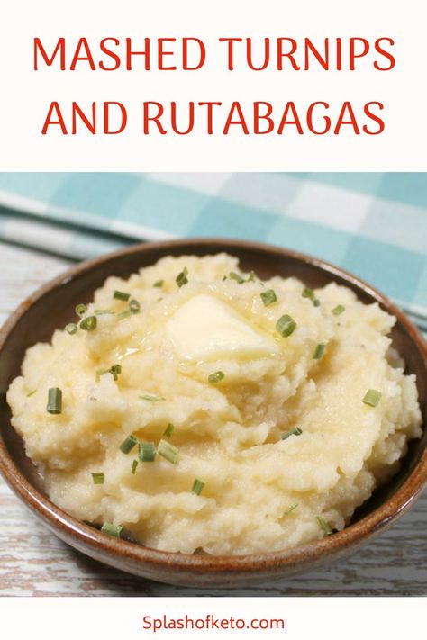 Mashed Turnips, Low Carb Side, Low Carb Sides, Turnips, Everyday Meals, Mashed Sweet Potatoes, Sunday Dinner, Gluten Free Vegetarian, Side Dish