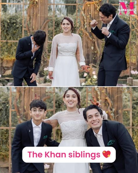 We love to see this chaotic side of the Khan siblings 💖 Ira shared this lovely throwback picture of her wedding day with Junaid and Azad ✨ [Ira Khan, Junaid Khan, Bollywood celebs, Bollywood news, Celeb news, Celeb updates, Bollywood updates, Bollywood fans, Bollywood gossip, Bollywood actor, mamaraazzi] Ira Khan, Junaid Khan, Throwback Pictures, Bollywood Updates, Bollywood Gossip, Bollywood Actors, Bollywood News, Wedding Day, Actors