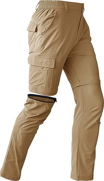 Mens Hiking Convertible Pants Waterproof Lightweight Quick Dry Zip Off Fishing Travel Safari Outdoor Cargo Work Mens Outdoor Wear, White Friday, Mens Hiking, Convertible Pants, Quick Dry Pants, Travel Pants, Fish Man, Outdoor Pants, Stretchy Pants