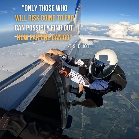 There is no limit to what you can achieve. #fyp #quotes #skydiving No Limit, Skydiving, Anything Is Possible, Canning, Quotes