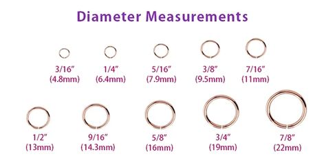 Body Piercing Size Chart | FreshTrends Nose Ring Online, Nose Ring Sizes, Gauges Size Chart, Piercing Chart, Eyebrow Jewelry, Gold Nose Hoop, Ear Lobe Piercings, Nose Piercing Stud, Cartilage Earrings Stud