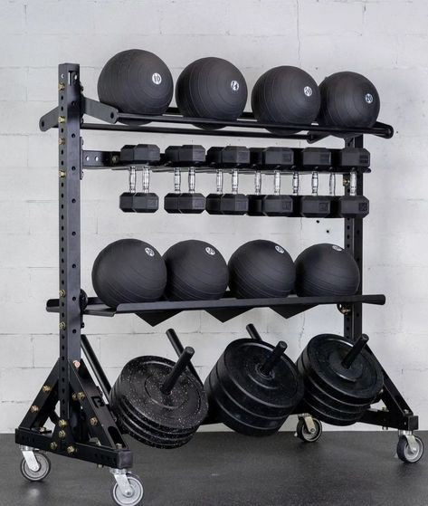 Crossfit Box Design, Jiu Jitsu Gym, Home Gym Layout, Gym Rack, Small Home Gym Ideas, Gym Organizer, Home Gym Inspiration, Small Home Gym, Wellness Room