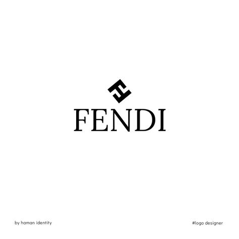 Lounge Logo, Decades Fashion, Fendi Logo Design, Fendi Store, Logo Idea, Logo Redesign, Portfolio Logo, Fendi Logo, That Feeling