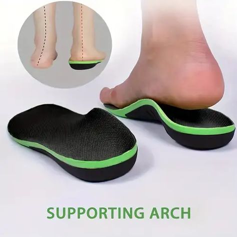 Temu | Explore the Latest Clothing, Beauty, Home, Jewelry & More High Arch Shoes Woman, Flats With Arch Support, Flat Foot, Ankle Pain, Street Shoes, Heel Pain, Foot Pain, Eva Foam, Shoe Care