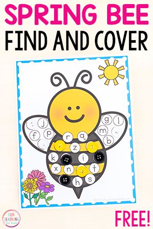 250+ Free Printables and Activities for Kids Spring Abc Activities Preschool, Spring Literacy Activities Preschool, Bumble Bee Activities For Preschool, Preschool Bee Crafts, Bug Theme Activities, Bees Preschool Activities, Bee Preschool Activities, Bee Activities For Preschool, Preschool Insects Activities