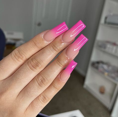 Nail Cam, Ombre Acrylic, Nail Aesthetic, Salon Nails, Summer Board, Tapered Square Nails, Acrylic Toe Nails, Spring Acrylic Nails, Punk Nails