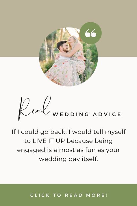 Advice from Past Brides: Best Decisions and Regrets. Real brides share what they wish they knew about their wedding before they got engaged. Quotes for wedding planning. Got Engaged Quotes, Quotes For Wedding, Bride Guide, Got Engaged, Wedding Quotes, Wedding Planning Advice, Black Book, Advice Quotes, Wedding Advice