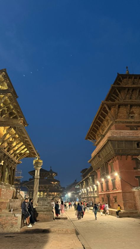 Cultural Heritage Patan Durbar Square, Durbar Square, Night View, Square, Quick Saves