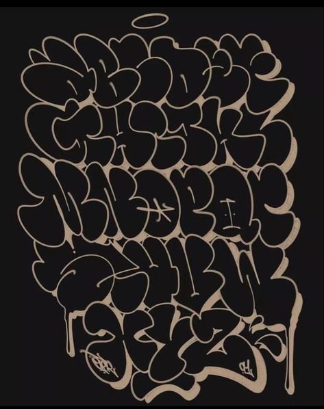 Graffiti Throwie Letters, Grafitti Throw Ups Alphabet, Hollow Graffiti Letters, Throwie Alphabet, Graffiti Tagging Letters, Throwies Graffiti Alphabet, Throw Up Graffiti Alphabet, Graffiti Lettering Tutorial, Graffiti Letters Styles