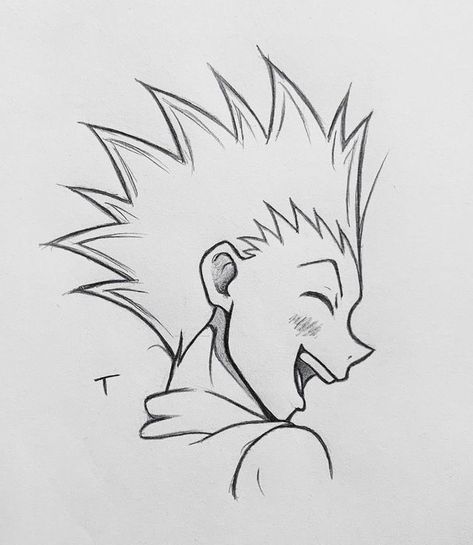 Easy Manga Drawings, Animation Character Drawings, Hunter X Hunter Gon, Naruto Sketch Drawing, Big Books, Easy Cartoon Drawings, Pencil Sketch Images, Best Anime Drawings, Anime Drawing Books