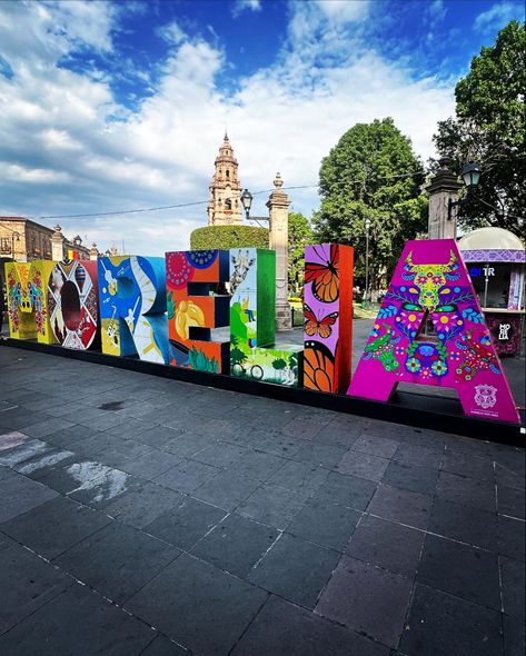 #morelia #mexico #michocan #travel #sign Michoacan Mexico, Underground World, Travel Mexico, Vision Board Photos, Living Museum, Good Prayers, Best Sunset, Dream Travel Destinations, Beautiful City