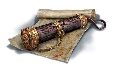 Map and Scroll Tube to the Wave Echo Cavern D D Items, Magic Tattoo, Heroic Fantasy, Fantasy Props, 카드 디자인, A God, Prop Design, High Fantasy, Fantasy Rpg